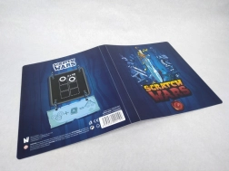 Sběratelské album na karty zbraní SCRATCH WARS A5