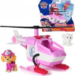 Paw Patrol záchranný hasičský vrtulník Skye s figurkou a koťátkem