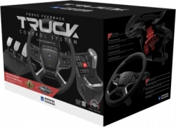 Hori Force Feedback Truck Control System pro PC – realistický truck volant s řadičkou a pedály