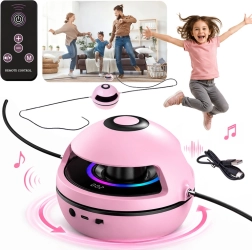 Elektrická interaktivní skákanka s hudbou, Bluetooth, dálkovým ovládáním a počítadlem - 1 kus