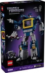 Lego Icons Transformers: Soundwave – sběratelský model pro dospělé