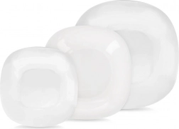 Skleněná jídelní sada LUNA 18 ks