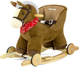 Milly Mally houpací koník Polly tmavě hnědý
