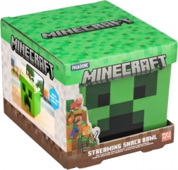 Minecraft miska creeper se stojánkem na telefon