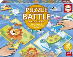Educa puzzle bitva Zvířátka 16×9 dílků