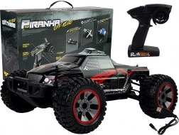 RC terénní auto 1:10, 4x4, 40 km/h – červené