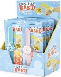 Dětský náramek s vystřelovacím kolečkem