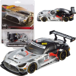 Hot Wheels Premium Mercedes-AMG GT3 závodní auto 1:43