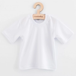 dětské bavlněné tričko s krátkým rukávem new baby