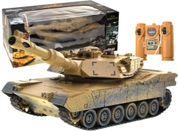 RC tank M1A2 Abrams v pouštním maskování