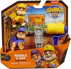 Figurky RUBBLE & CREW dvoupack s kinetickým pískem