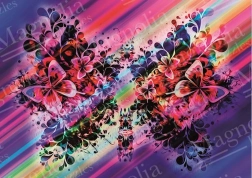 Puzzle motýli 1000 dílků MAGNOLIA