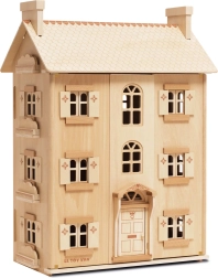Dřevěný domeček pro panenky z přírodního dřeva Le Toy Van