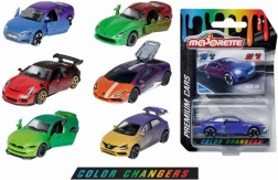 Autíčka s měnící se barvou Color Changers 7,5 cm – 6 modelů