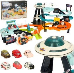 Vesmírná autodráha s volantem