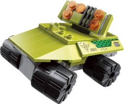 qman thunder expedition radarové auto sky-eye – ministavebnice 81 dílků