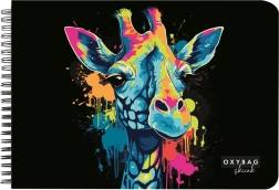 Skicák A3 s kroužkovou vazbou, 40 listů, 190 g/m² Žirafa