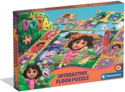 Podlahové puzzle s interaktivním perem DORA průzkumnice – 24 dílků