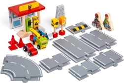 Dřevěná silniční sada pro děti