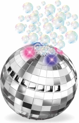Bublinkovač ve tvaru disco koule se světelnými efekty