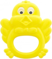 chrastítko kuřátko s pohyblivými očky 12 cm