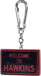 3D klíčenka Stranger Things Hawkins