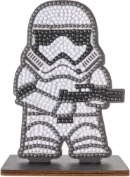 Diamantové malování star wars: stormtrooper – crystal art sada