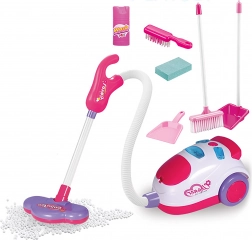 Uklízecí set s vysavačem a efekty, 9 ks