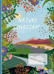 Školní sešit A4 čistý 20 listů Příroda