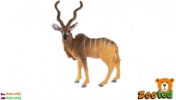 Figurka kudu velkého 14 cm – realistická plastová antilopa