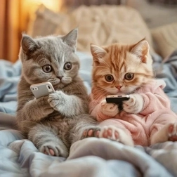 Diamantové malování Koťata 30 × 40 cm