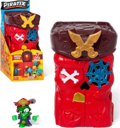 PIRATIX Adventure World tajemná jeskyně Skull Cave – překvapení s figurkou Captain Skully