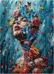 Puzzle Motýlí efekt 1000 dílků