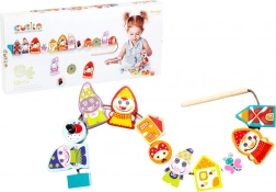 navlékací set CUBIKA dřevěných trpaslíků