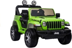 Auto na baterii Jeep Rubicon 4x4 zelený