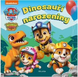 Tlapková patrola – Dinosauří narozeniny kniha pro děti
