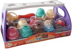 PLEJO výroba zmrzliny – servírovací tác se zmrzlinou