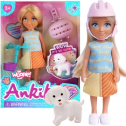 Woopie Royal panenka s pejskem a koloběžkou