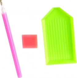 Diamantové malování – strom čtyř ročních období 30 × 40 cm