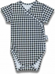 Bavlněné kojenecké body s krátkým rukávem Nicol Viki