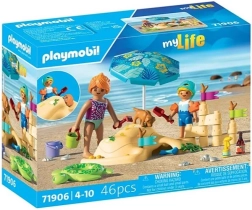 Sada figurek PLAYMOBIL My Life Rodina na pláži