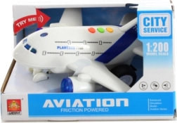 Letadlo na baterie se světlem a zvuky