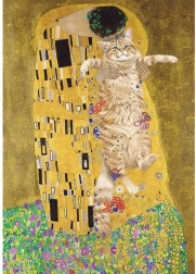 Puzzle Kočičí polibek 1000 dílků TREFL