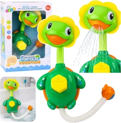 Koupací fontána želvička s rybkou na přísavky