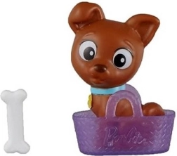 Barbie pejsek v košíčku