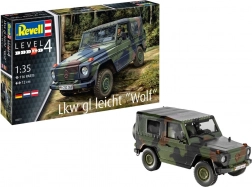 Plastikový model terénního vozidla Revell Lkw gl leicht Wolf 1:35