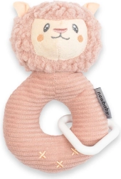 Chrastítko plyšové New Baby Lama 15 cm