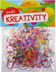 Kouzelné pruhované zaplétací gumičky mix barev