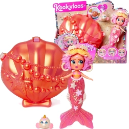 KookyLoos Sunset Fantasy Mermaid – figurka mořské víly s kabelkou a doplňky