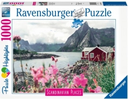 Ravensburger puzzle Lofoty, Norsko – 1000 dílků